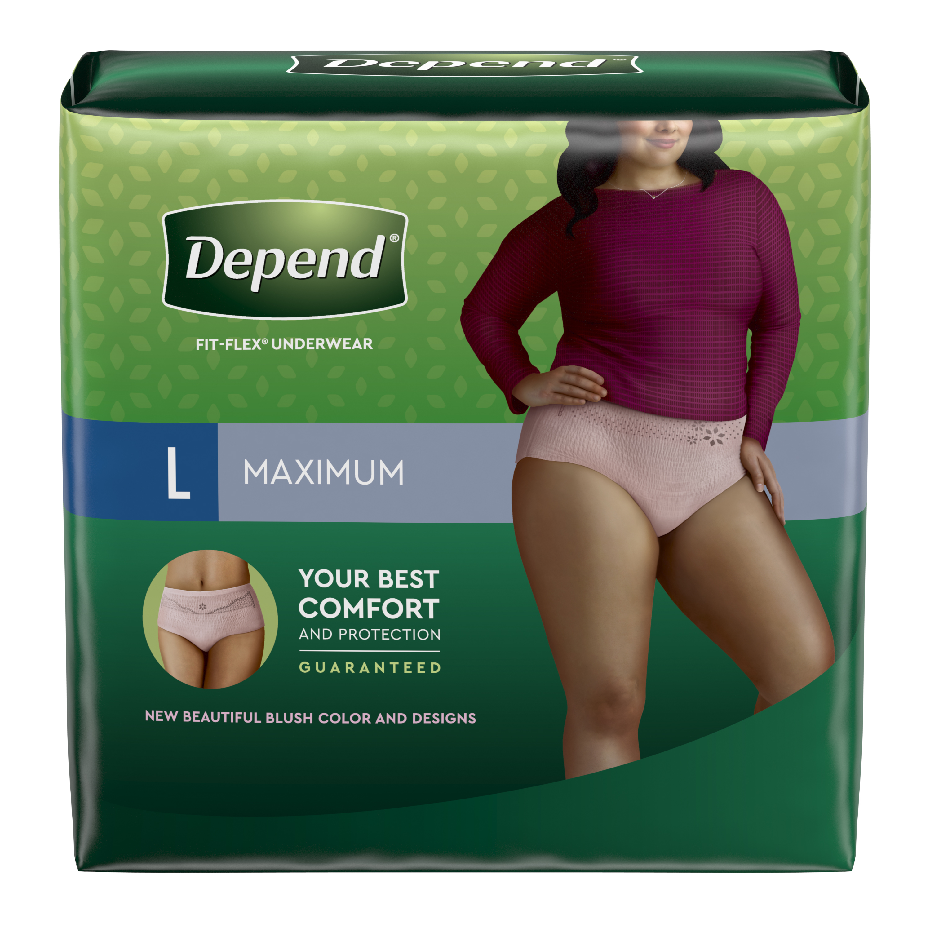 Depend Fit-Flex Underwear for Women Medium Maximum Absorbency - (Pack of  20), 20 pack - Kroger