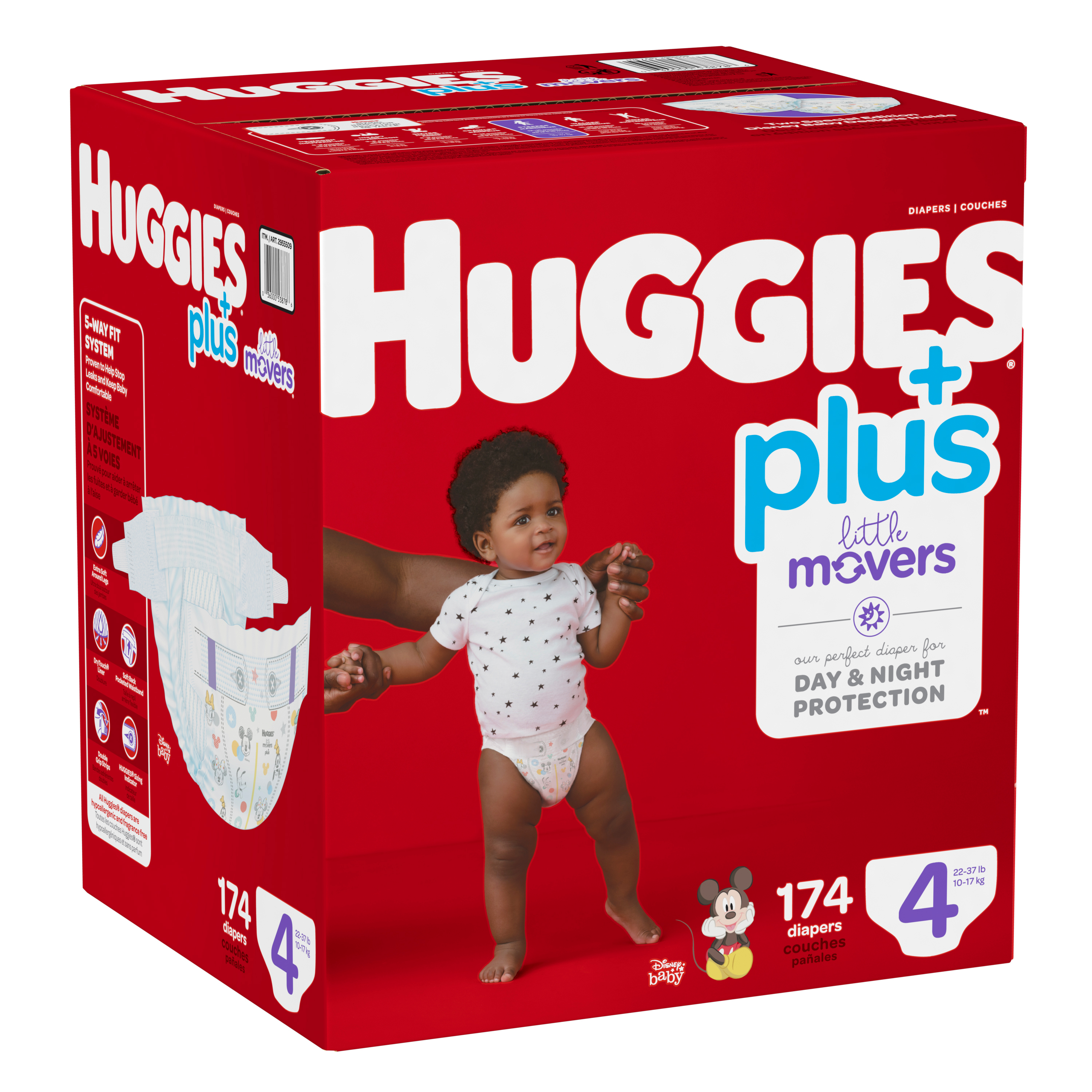 Huggies little sale movers size 1